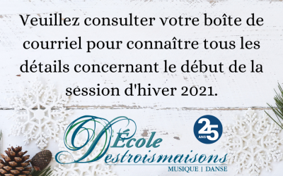 Session hiver 2021