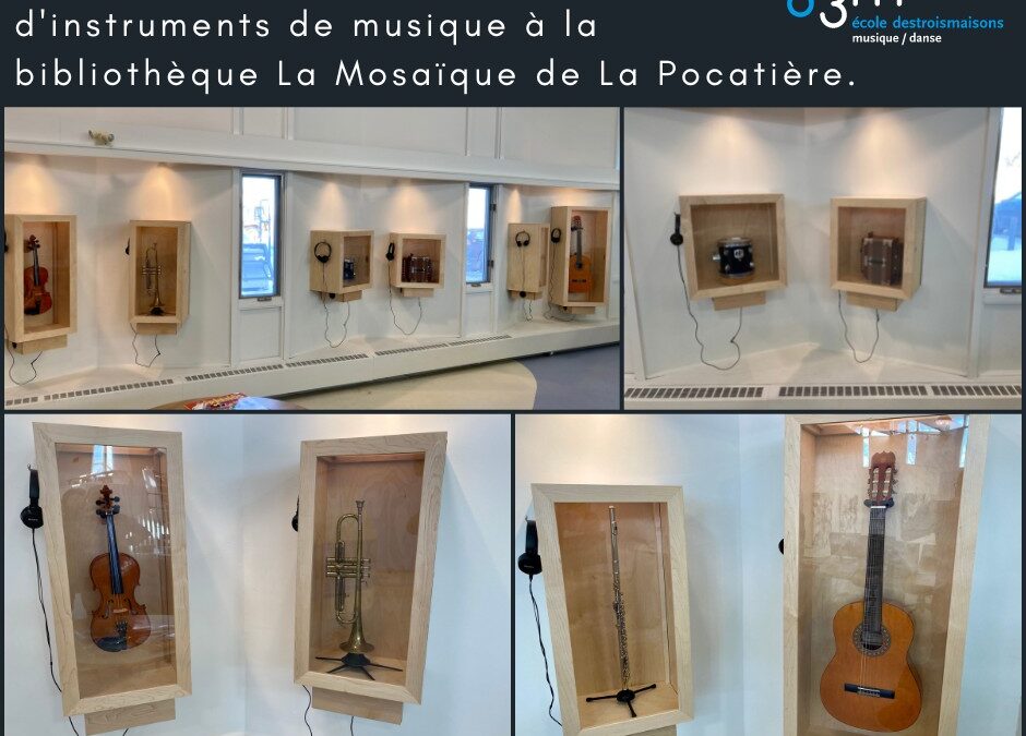 Exposition d’instruments de musique